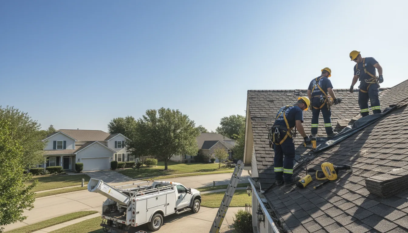 Storm Damage Roof Repair in Bradfordwoods, PA